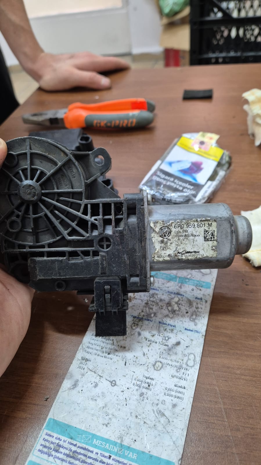 6R0959801M VW SEAT SKODA CAM MOTORU VE BEYNİ